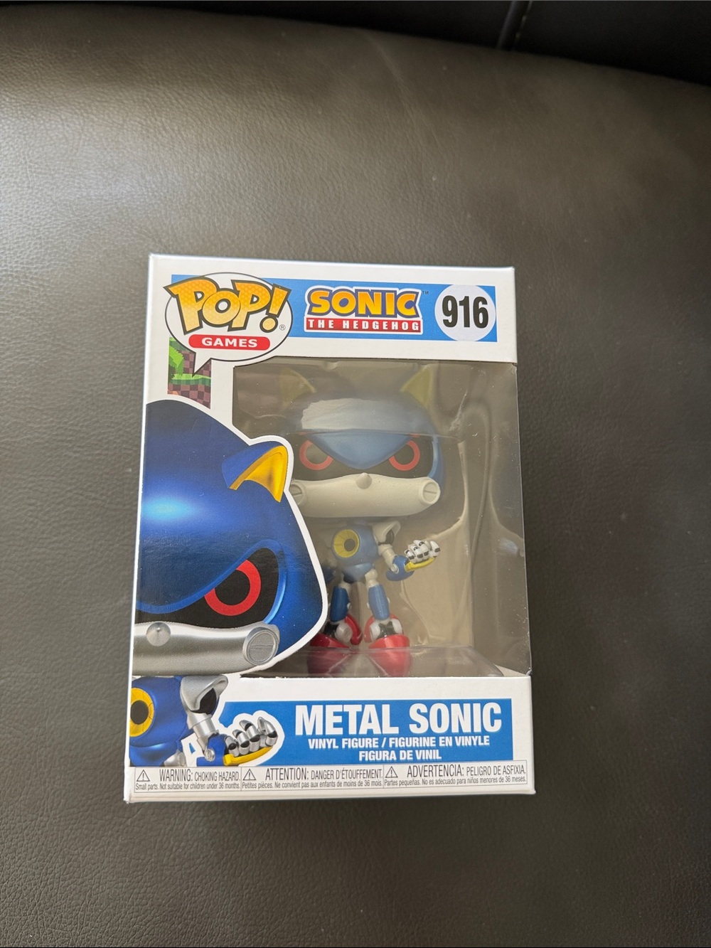 Funko Metal Sonic Vinyl Figure - Blue, Silver & Red Accents